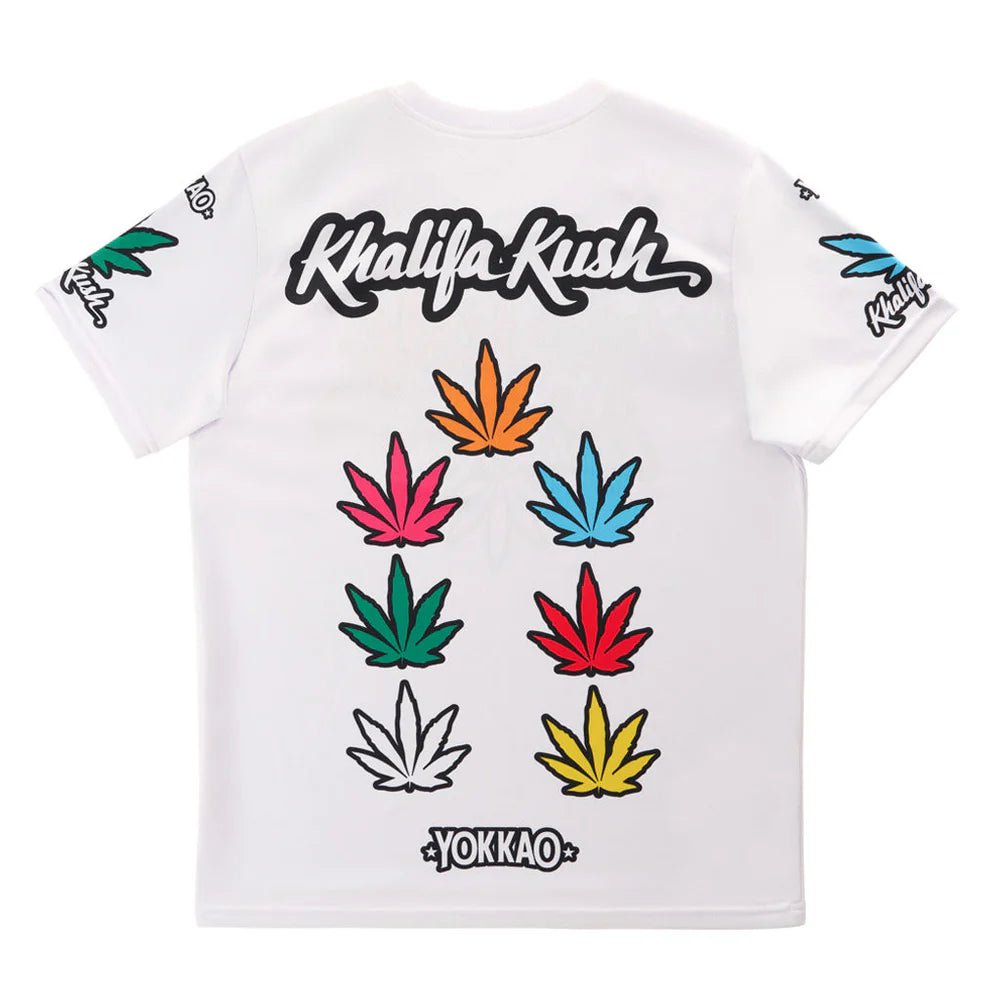 Yokkao Khalifa Kush Workout T-Shirt - White - Stone Fight Shop