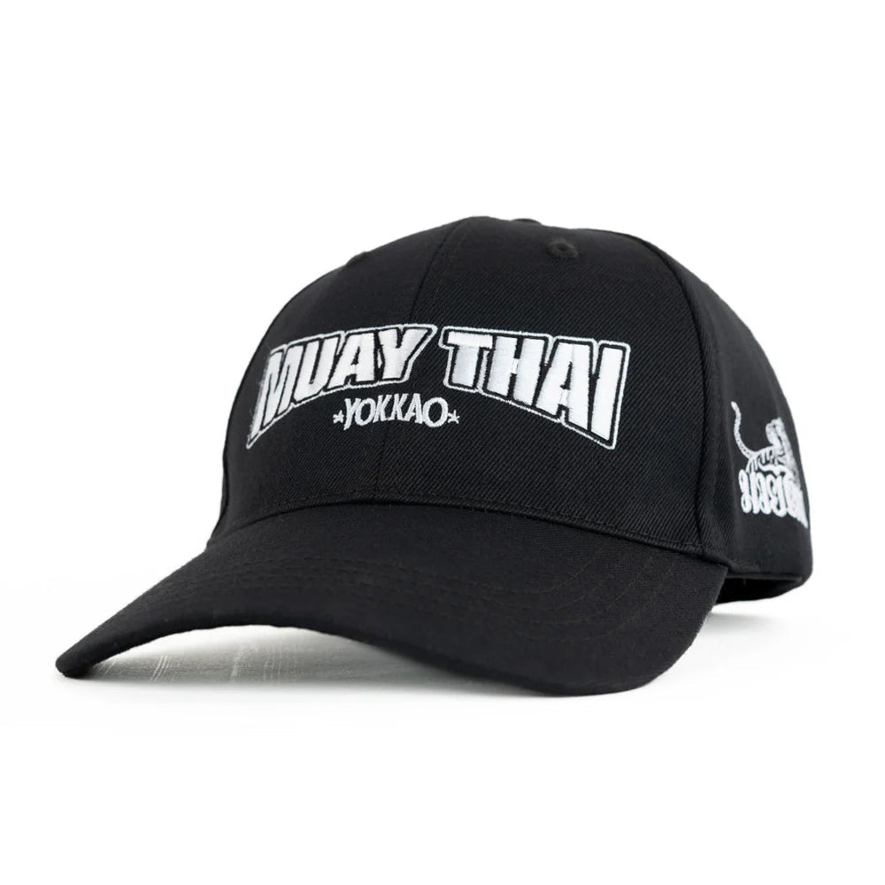 Yokkao Muay Thai Cap - Black - Stone Fight Shop