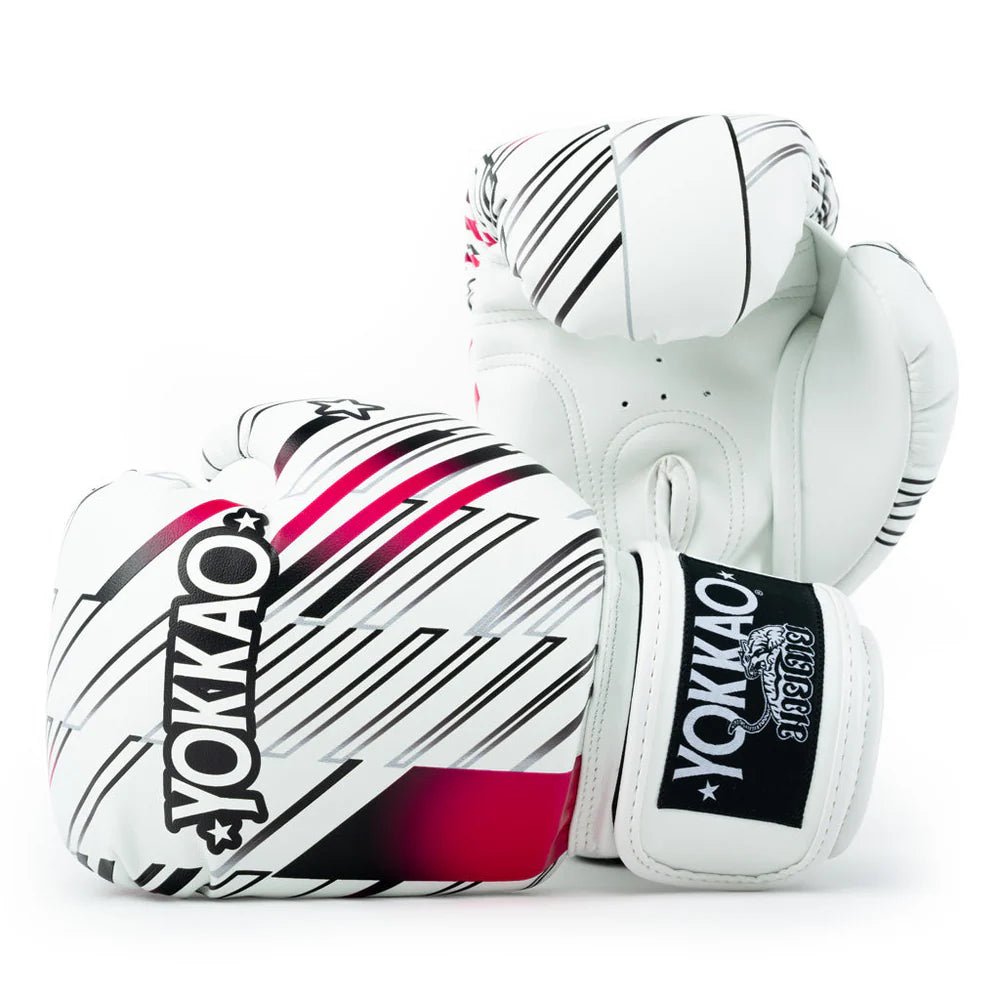Yokkao Power Boxing Gloves - White - Stone Fight Shop