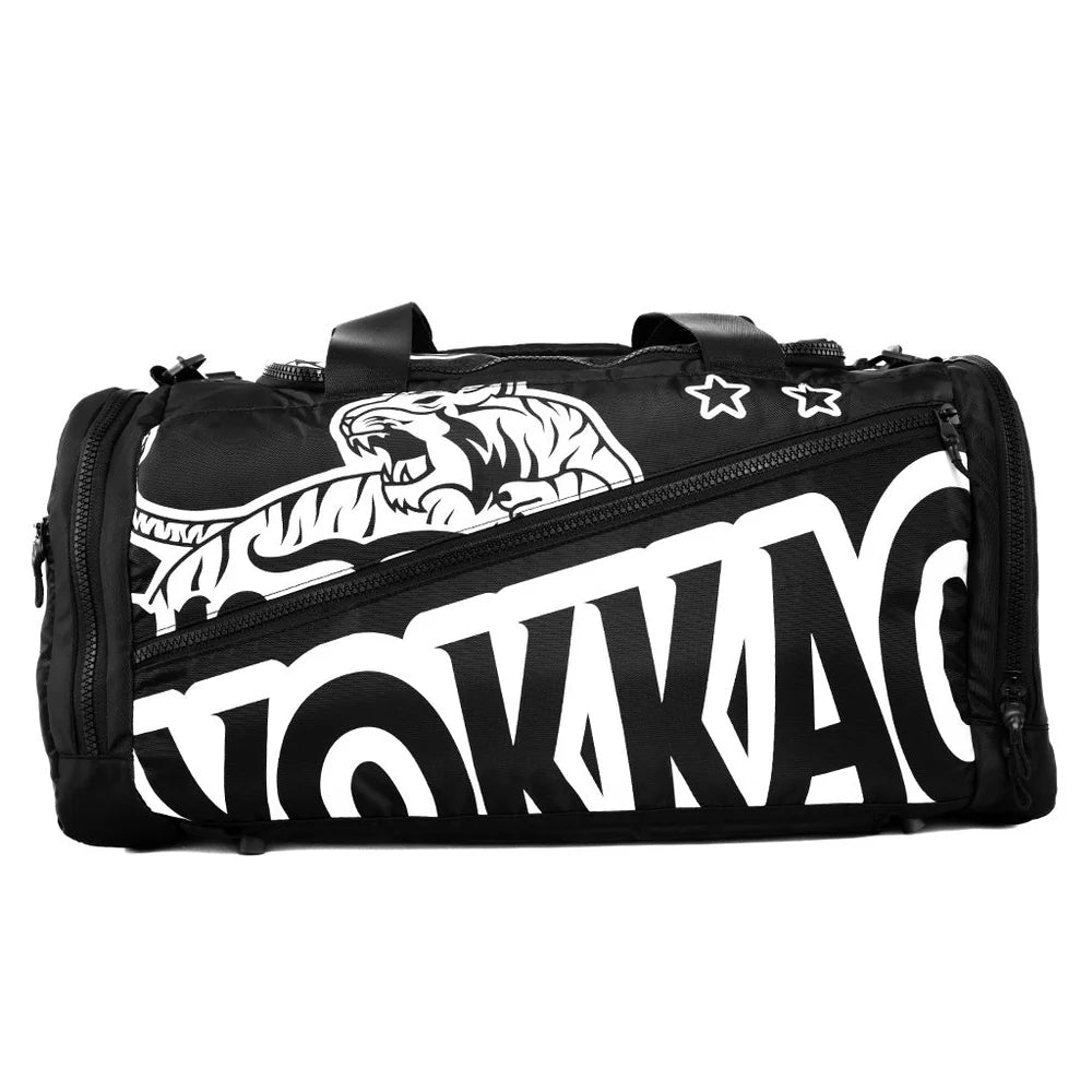 Yokkao Tiger Gym Bag - Black - Stone Fight Shop