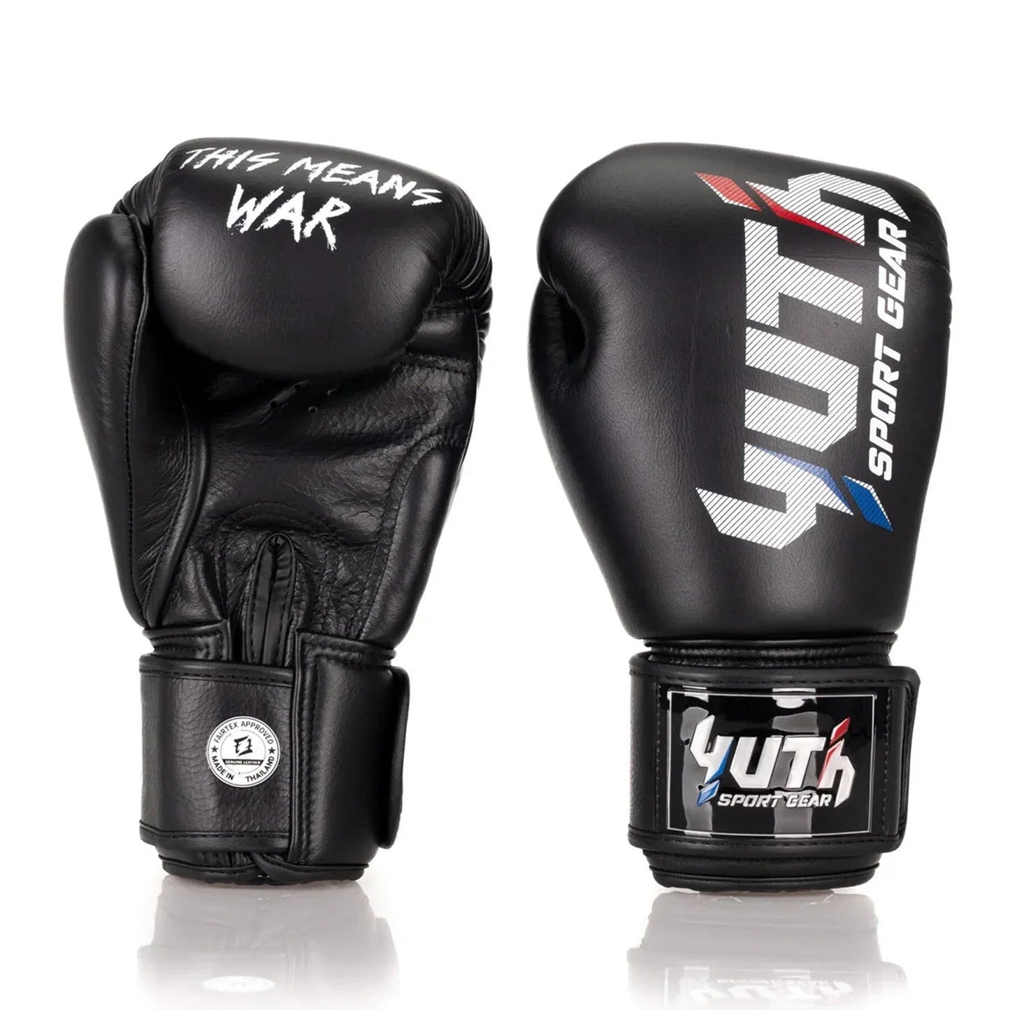 Yuth Boxing Gloves - Sport Line Black - Stone Fight Shop