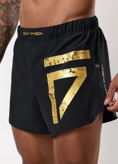 Gym King Fight Division Combat 5’’ Short - Black