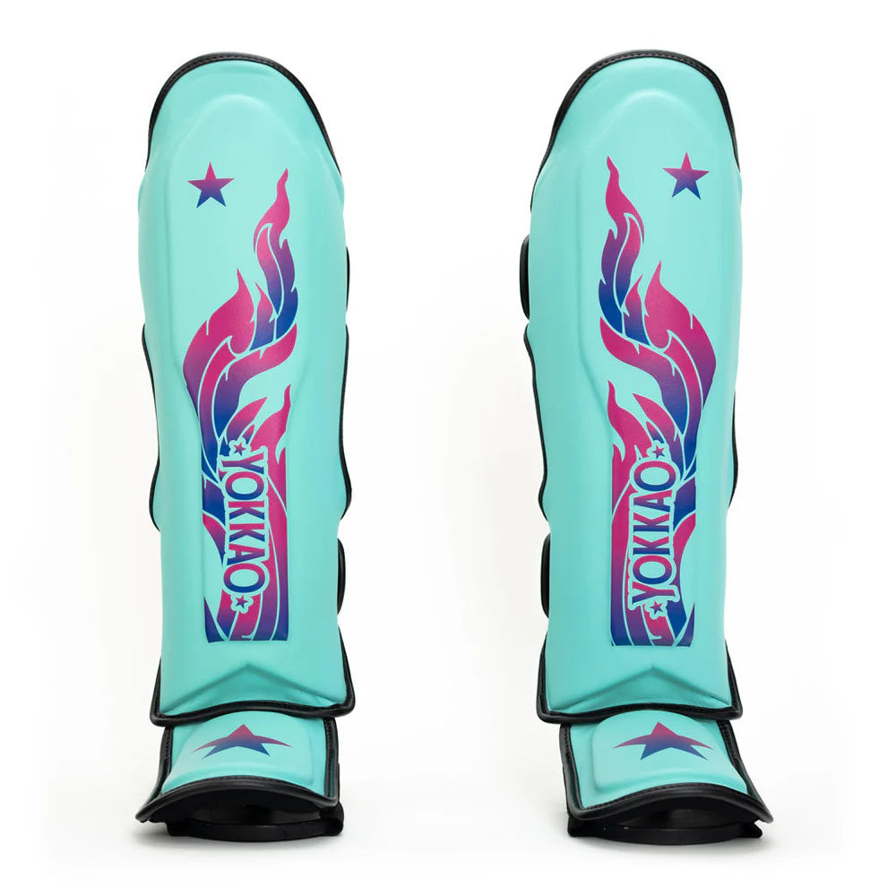 Yokkao The Flame Shin Guards - Tiffany
