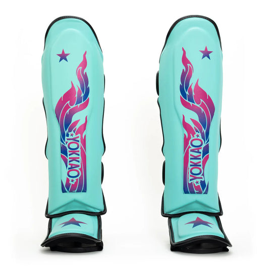 Yokkao The Flame Shin Guards - Tiffany