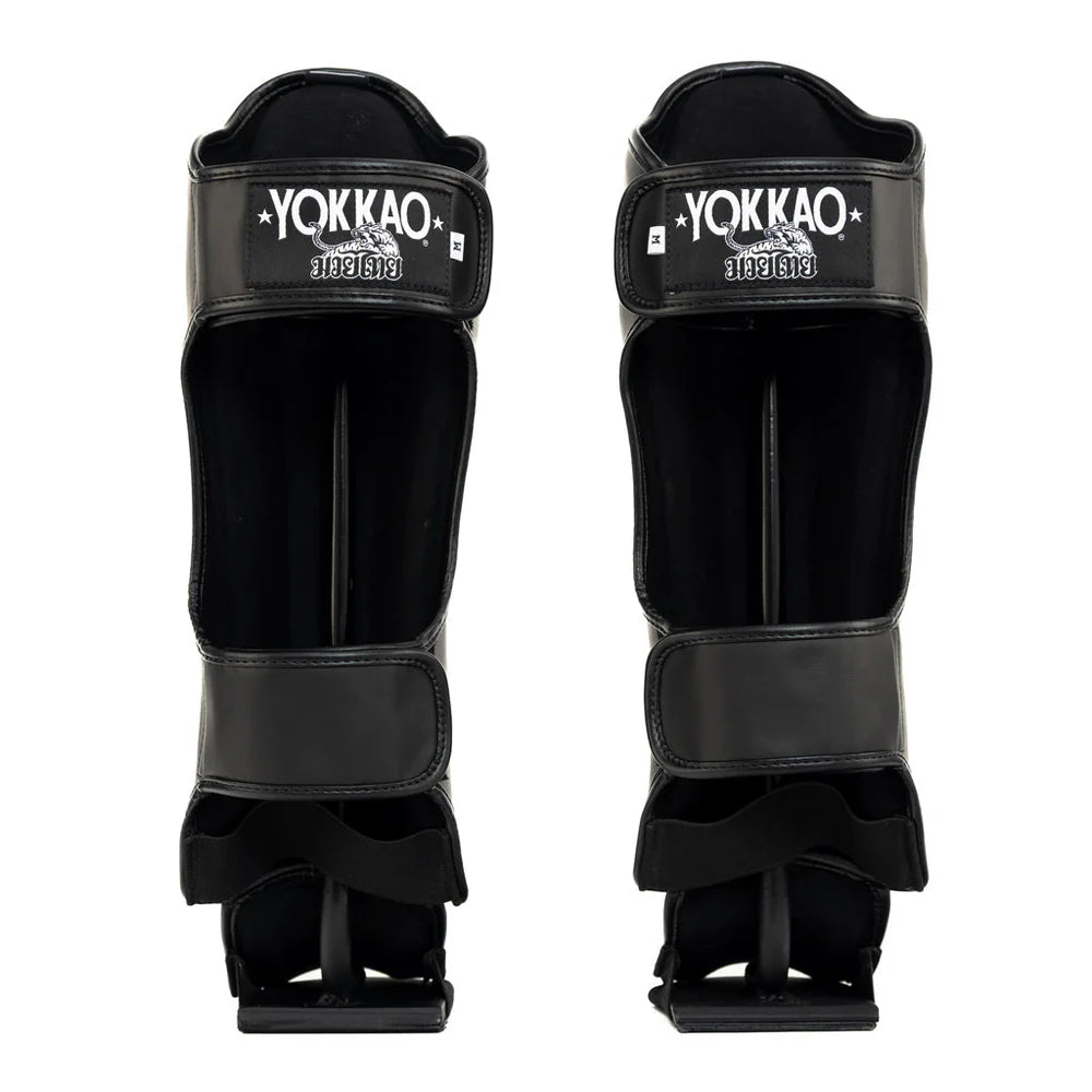 Yokkao The Flame Shin Guards - Black