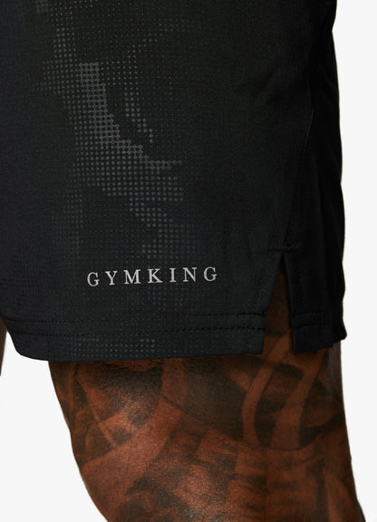 Gym King Debossed Camo Short 5’’