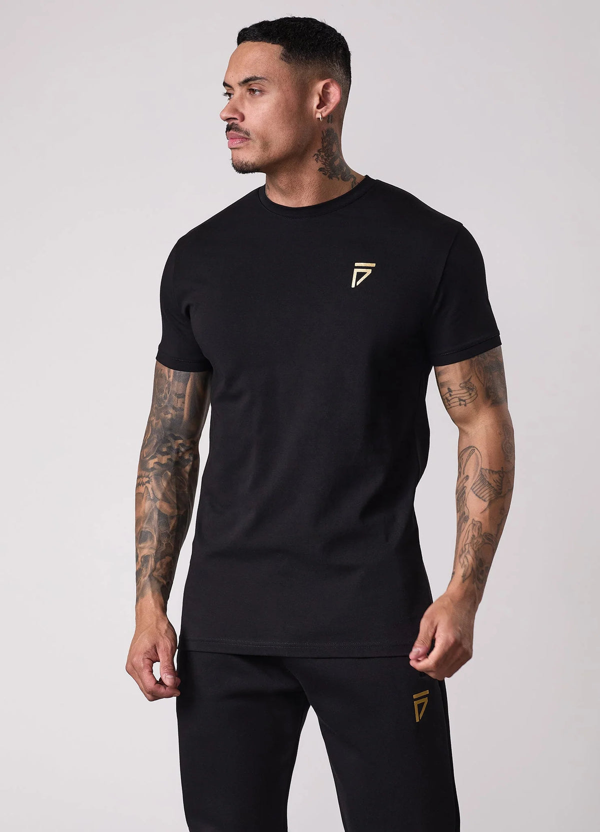 Gym King Fight Division T-Shirt - Black