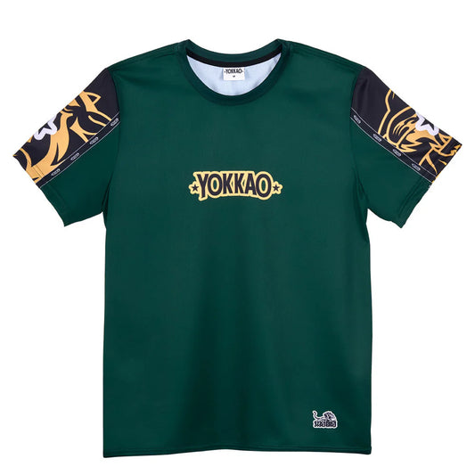 Yokkao Original Workout T-Shirt Gold - Forest Green