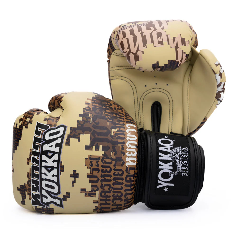 Yokkao Thai Camo Gloves - Desert