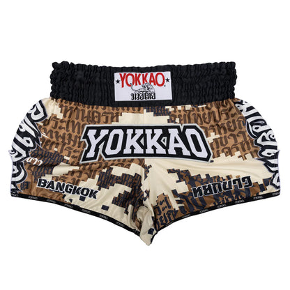 Yokkao Thai Camo Muay Thai Shorts - Desert