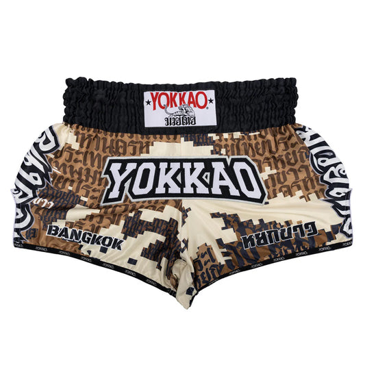 Yokkao Thai Camo Muay Thai Shorts - Desert