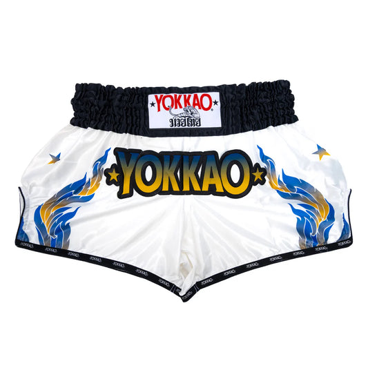 Yokkao The Flame Muay Thai Shorts - White