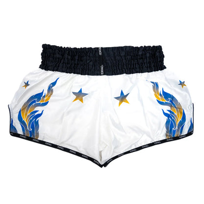 Yokkao The Flame Muay Thai Shorts - White