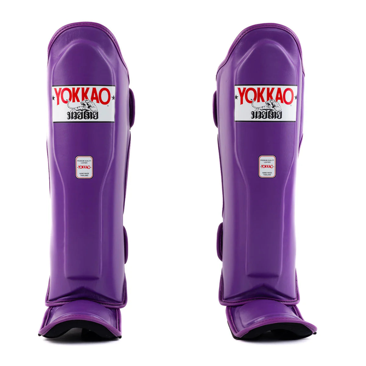 Yokkao Matrix Flash Purple Shin Guards