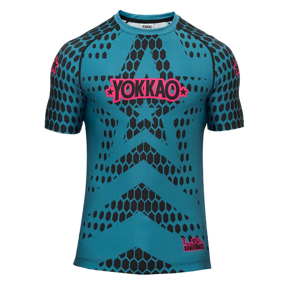 Yokkao Stargame Compression Rashguard Short Sleeve Shirts - Ottanium