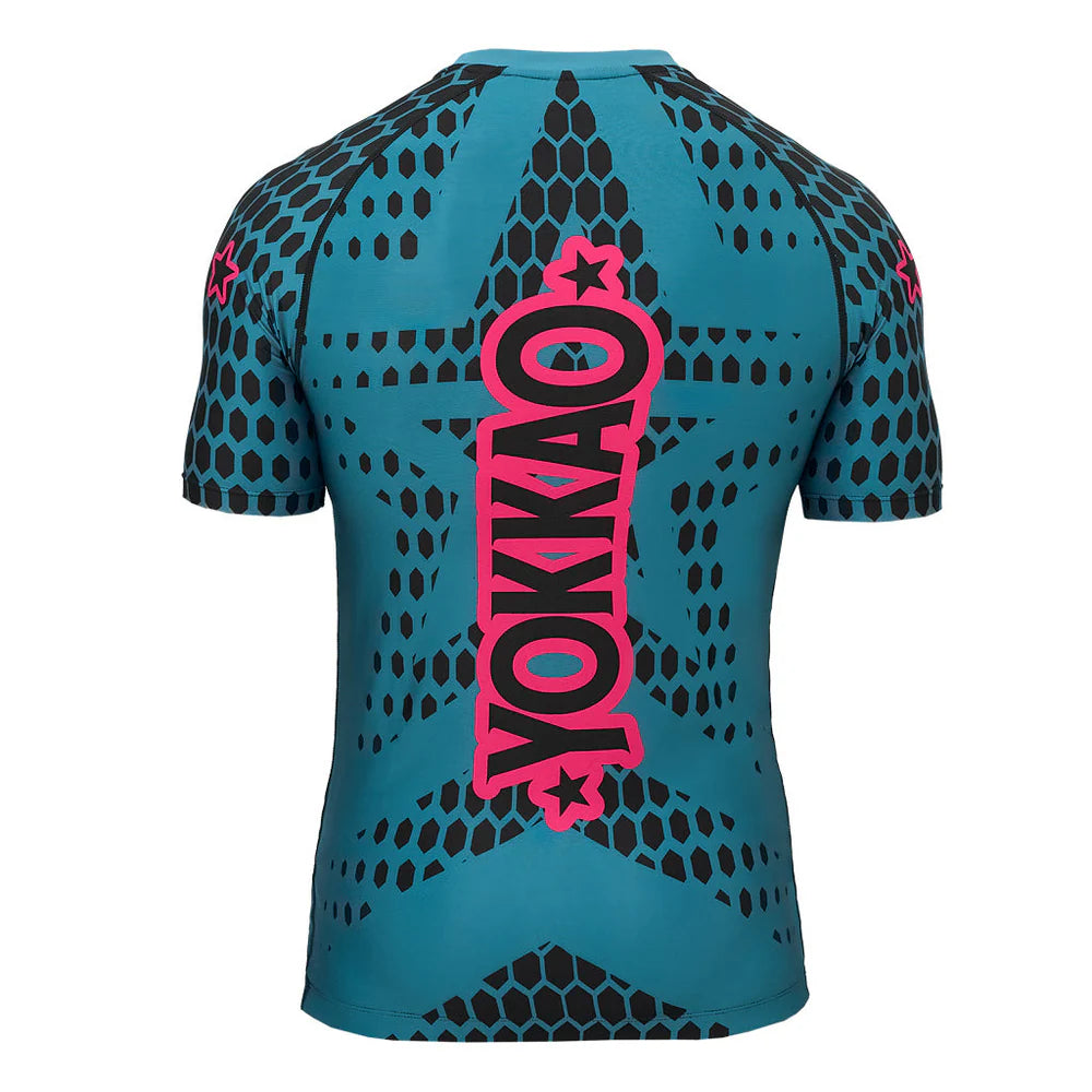 Yokkao Stargame Compression Rashguard Short Sleeve Shirts - Ottanium