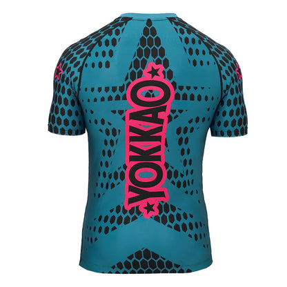 Yokkao Stargame Compression Rashguard Short Sleeve Shirts - Ottanium
