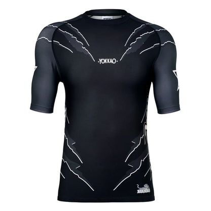 Yokkao Scratch Compression Rashguard Short Sleeve Shirts