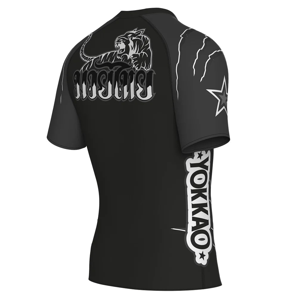 Yokkao Scratch Compression Rashguard Short Sleeve Shirts