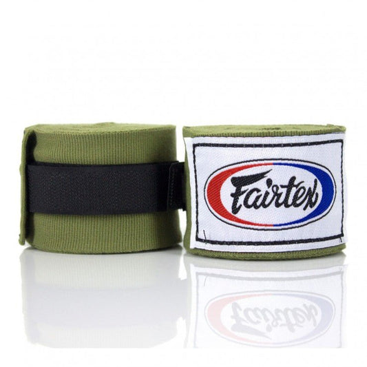 Fairtex 4.5m Stretch Wraps - Khaki - Stone Fight Shop