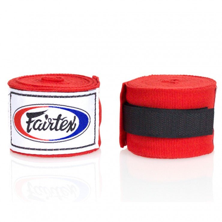 Fairtex 4.5m Stretch Wraps - Red - Stone Fight Shop