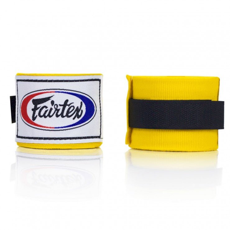 Fairtex 4.5m Stretch Wraps - Yellow - Stone Fight Shop