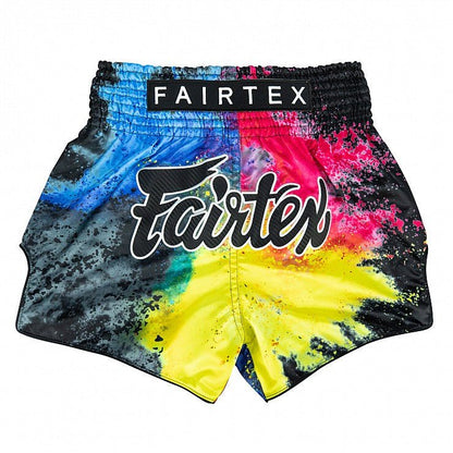 Fairtex Acid Jazz Black Muay Thai Shorts - Stone Fight Shop