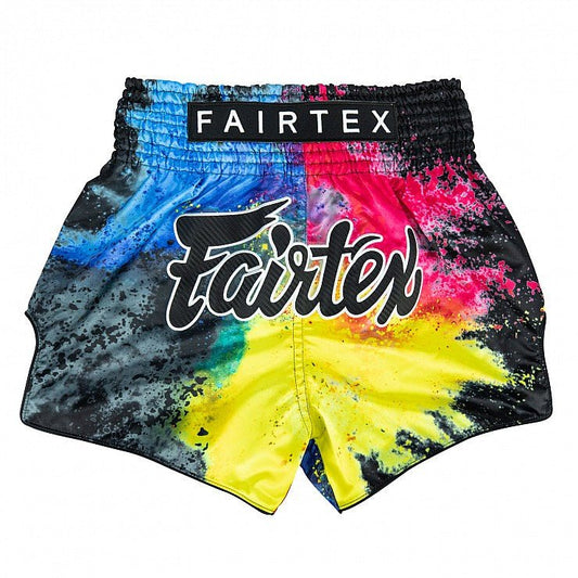 Fairtex Acid Jazz Black Muay Thai Shorts - Stone Fight Shop