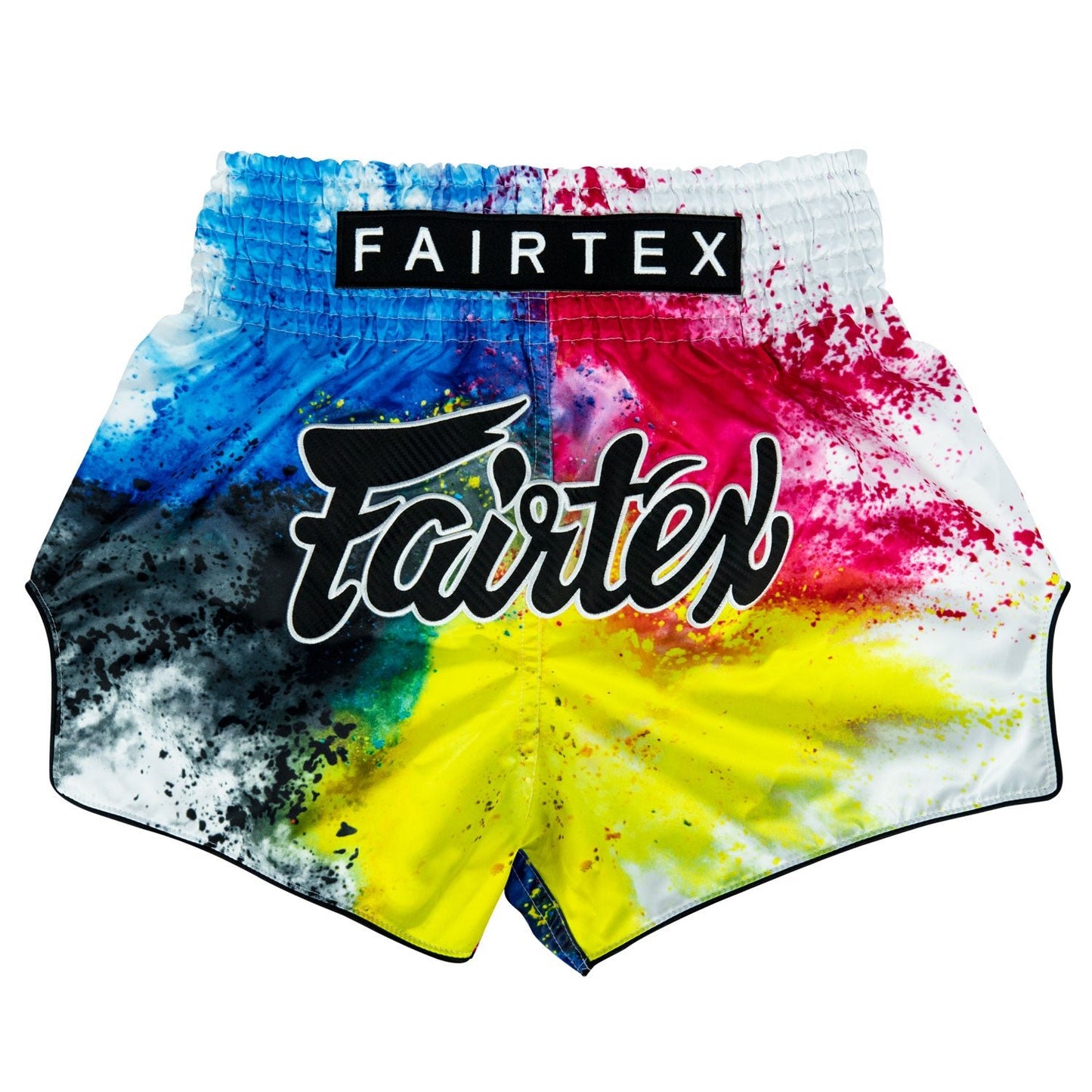 Fairtex Acid Jazz White Muay Thai Shorts - Stone Fight Shop