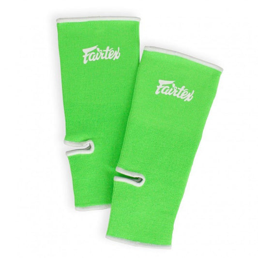 Fairtex Ankle Supports Green - White - Stone Fight Shop