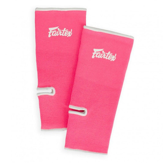 Fairtex Ankle Supports Pink - White - Stone Fight Shop