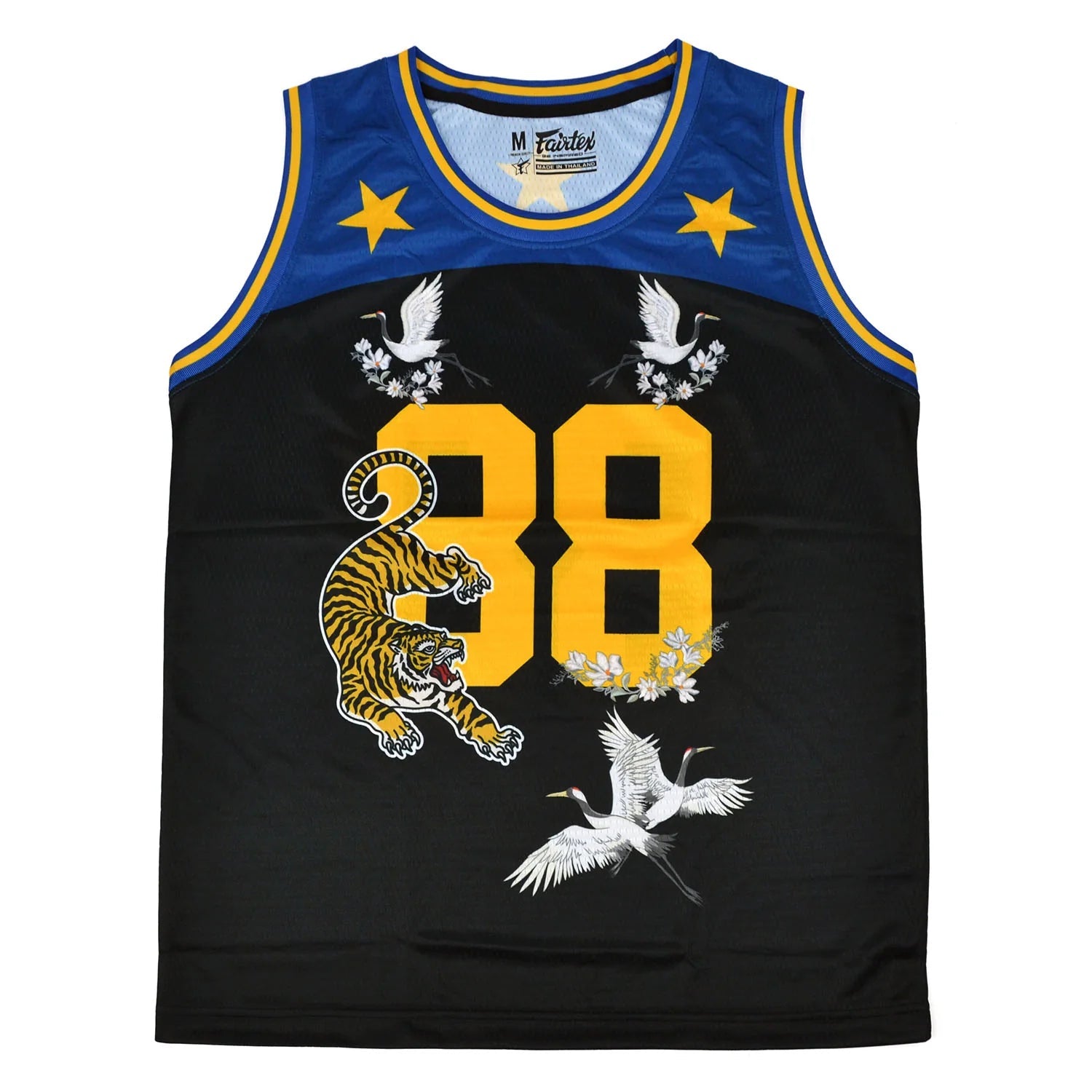 Fairtex Basketball Jersey - Black - Stone Fight Shop