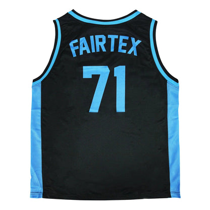 Fairtex Basketball Jersey - Black - Blue - Stone Fight Shop