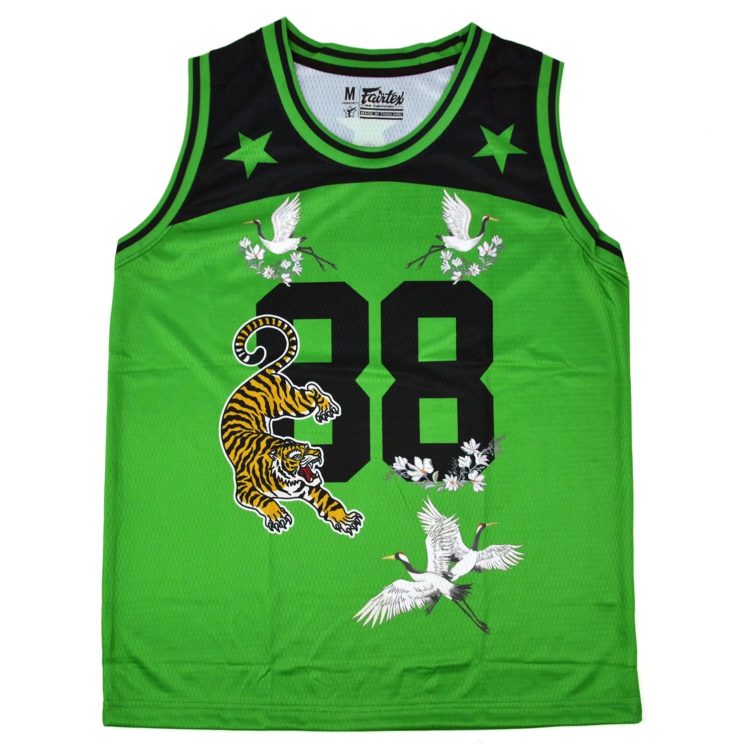 Fairtex Basketball Jersey - Green - Stone Fight Shop