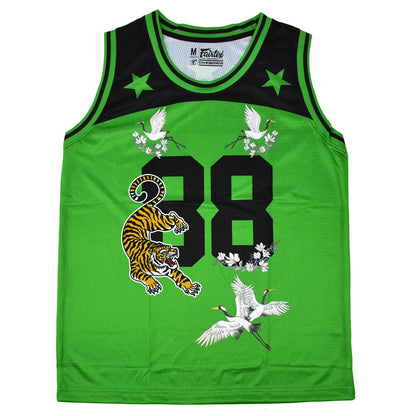 Fairtex Basketball Jersey - Green - Stone Fight Shop