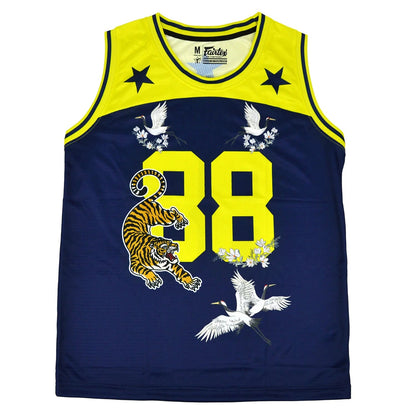 Fairtex Basketball Jersey - Navy - Stone Fight Shop