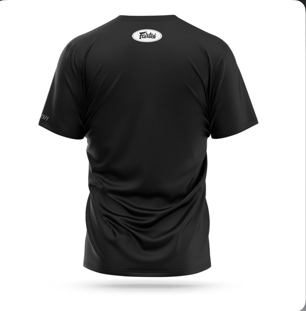 Fairtex Black Classic Logo T-Shirt - Stone Fight Shop