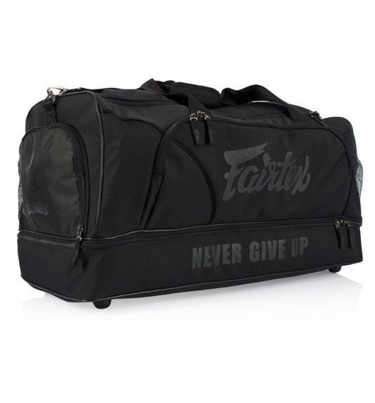 Fairtex Black Heavy Duty Gym Bag - Stone Fight Shop