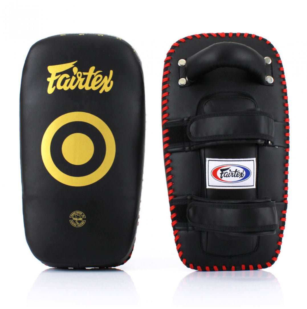 Fairtex Black Light Weight Thai Kick Pads - Stone Fight Shop