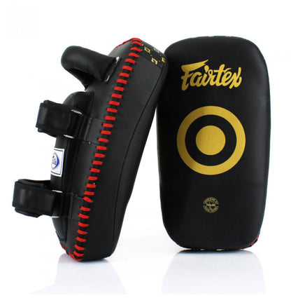 Fairtex Black Light Weight Thai Kick Pads - Stone Fight Shop