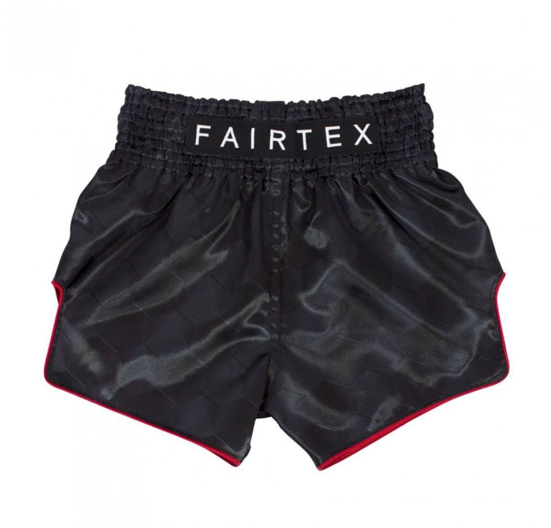 Fairtex Black Stealth Muay Thai Shorts - Stone Fight Shop