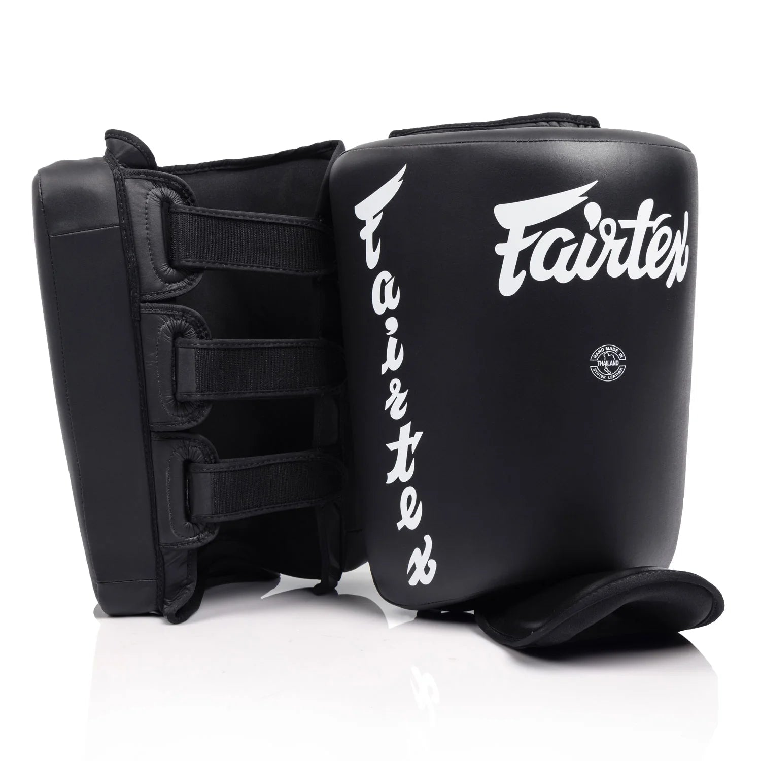 Fairtex Calf Kick Protection - Black - Stone Fight Shop