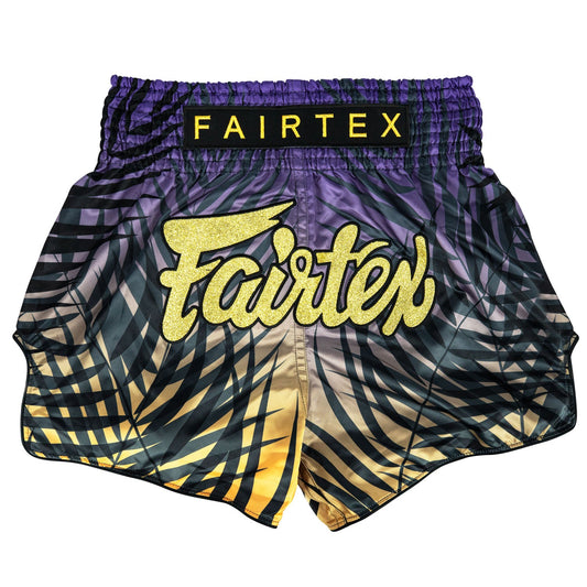 Fairtex Deep Forest Purple Muay Thai Shorts - Stone Fight Shop