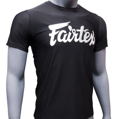 Fairtex Dri-Fit T-Shirt - Black - Stone Fight Shop