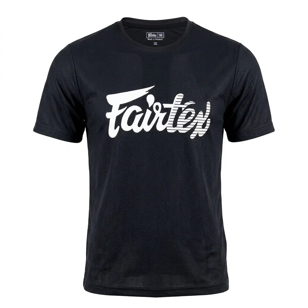 Fairtex Dri-Fit T-Shirt - Black - Stone Fight Shop