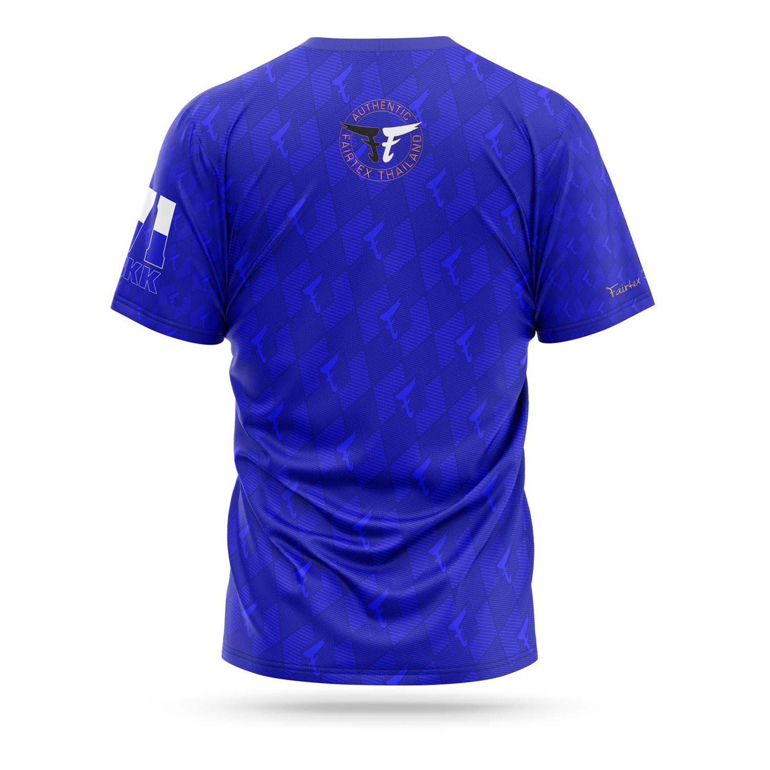 Fairtex Dri Fit T - Shirt Blue - Stone Fight Shop