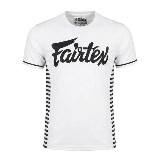 Fairtex Dri - Fit T-Shirt - ONE Lumpinee - White - Stone Fight Shop