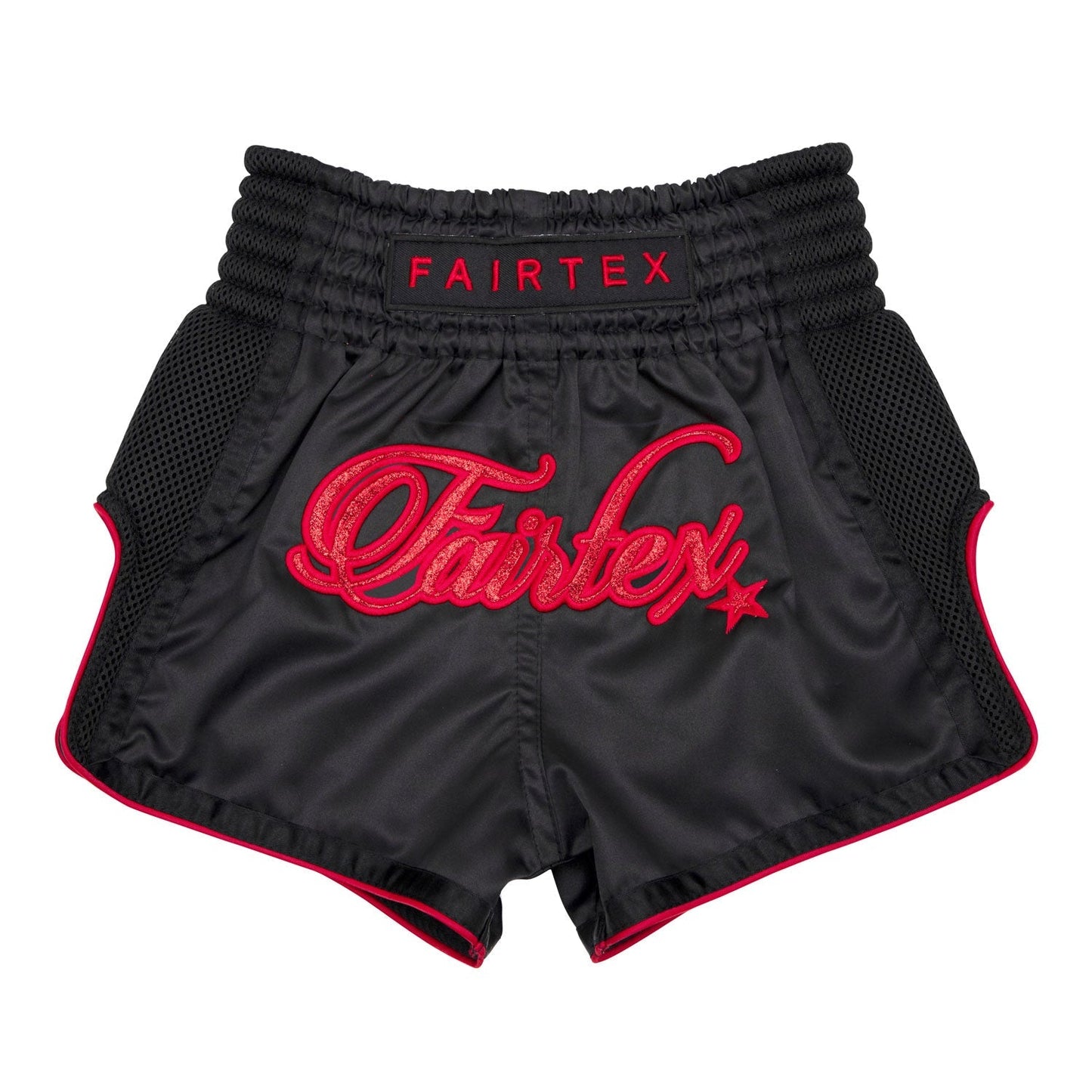 Fairtex Kids Muay Thai Shorts - MIDNIGHT RED - Stone Fight Shop