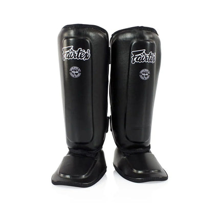 Fairtex Kids Shin Pads - Black - Stone Fight Shop