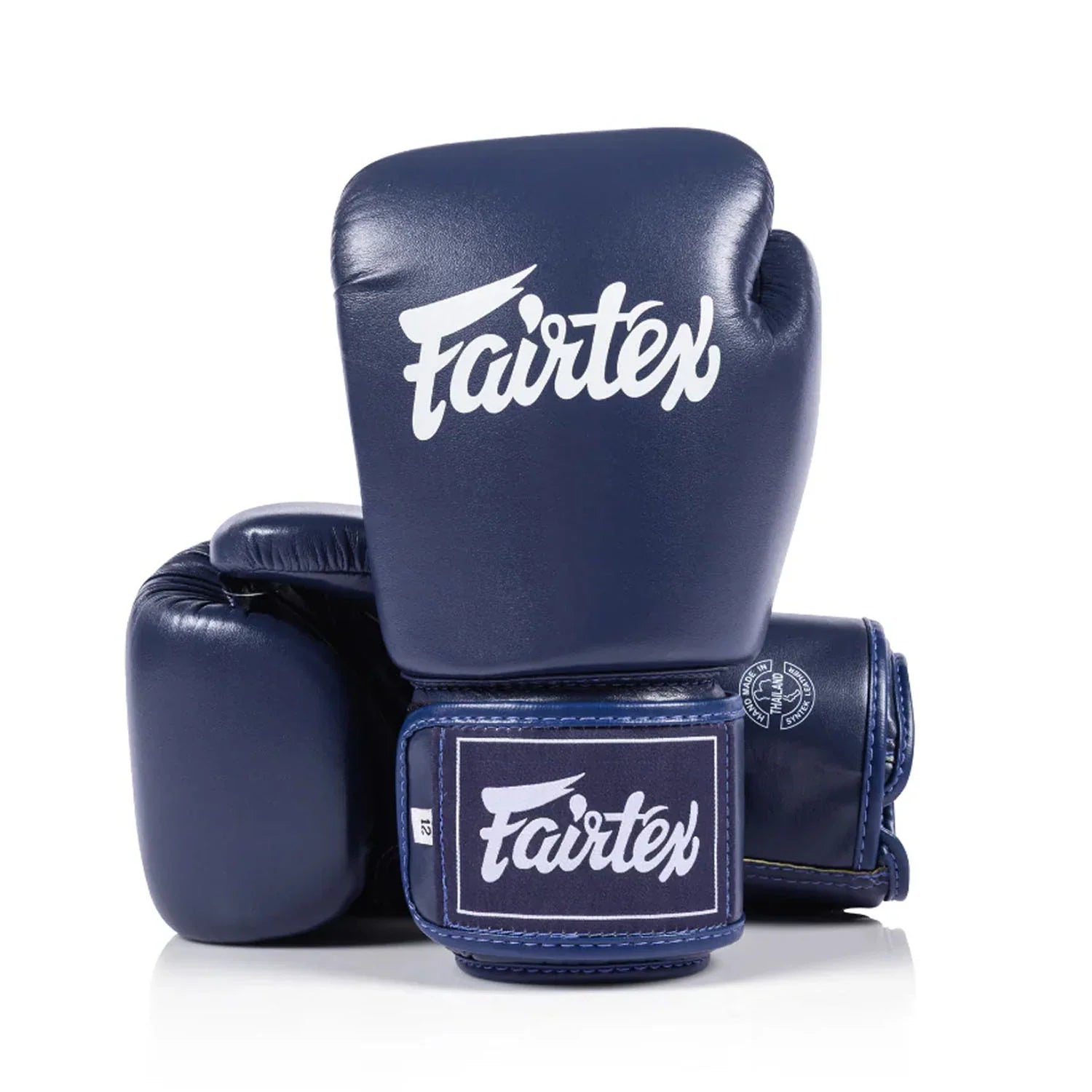 Fairtex Microfibre Boxing Gloves - Blue - Stone Fight Shop